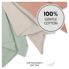 100% gentle cotton for your baby’s soft skin