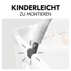 Kinderleicht zu montieren