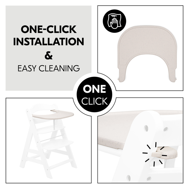 Alpha Click Tray  Speckle Beige