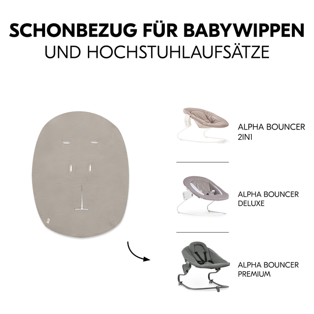 Baby Bouncer Cover Beige