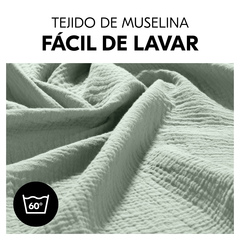 Tejido de muselina de fácil cuidado