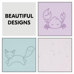 Modern and neutral designs for girls and boys