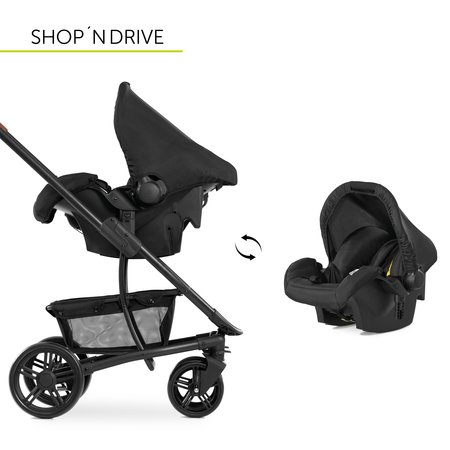 Hauck shop n hot sale drive travel system