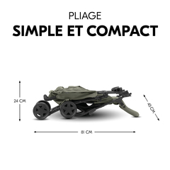 Se plie facilement et rapidement