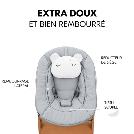 Extra doux et bien rembourré