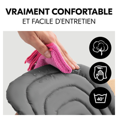 Confortable et facile à entretenir