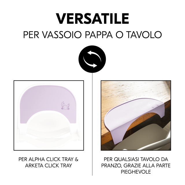 Highchair Tray Mat Crab Lavender