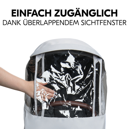 Einfach zugängliches, verschließbares Sichtfenster