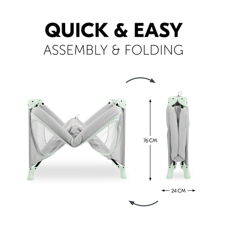 Easy and super-quick assembly