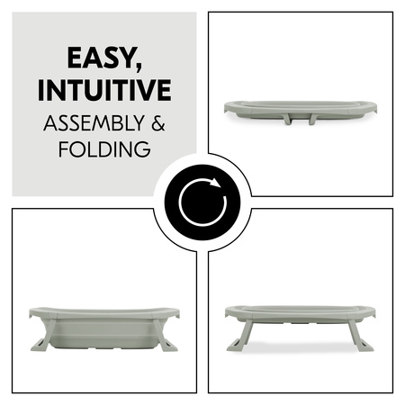 Easy and intuitive assembly and folding