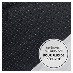 Empiècements antidérapants pour un maintien sûr