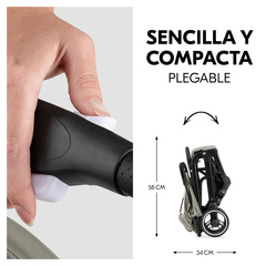 Viajes comodos con silla compacta