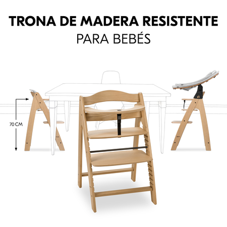 Trona estable para niños