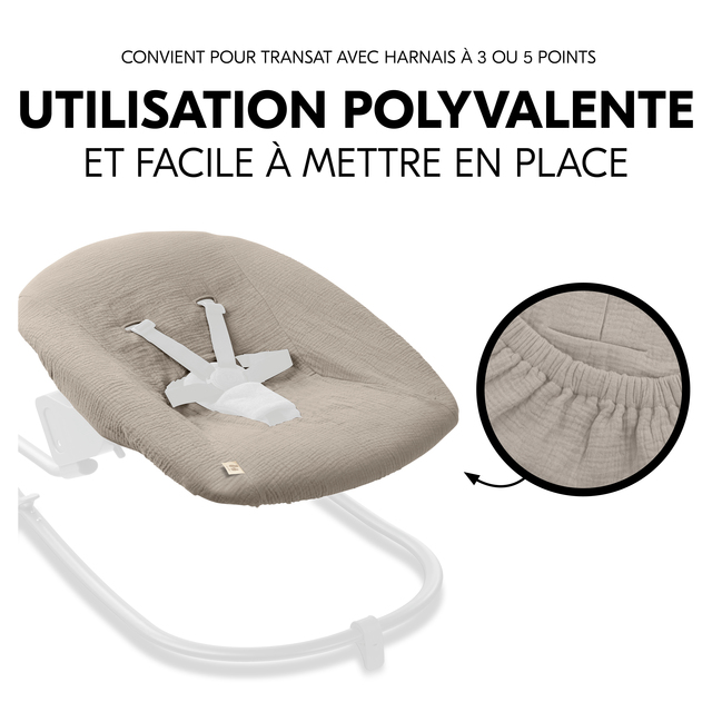 Baby Bouncer Cover Beige