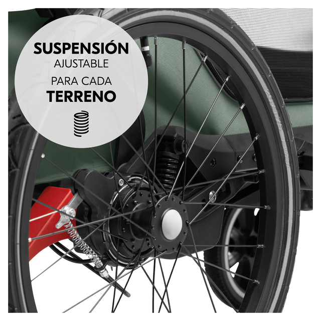 Bike N Walk Duo Dark Green
