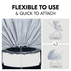 Versatile and quickly attached