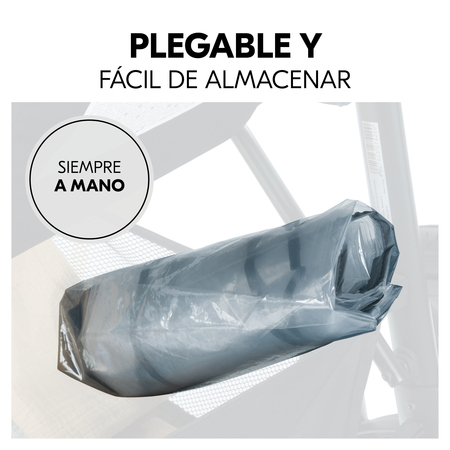 Plegable y manejable