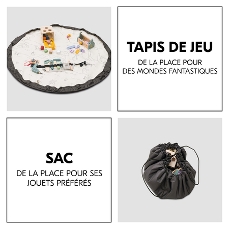 Tapis de jeu et sac deux-en-un