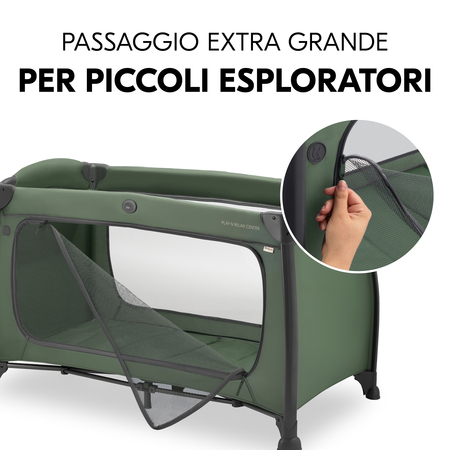 Passaggio extra large per piccoli esploratori