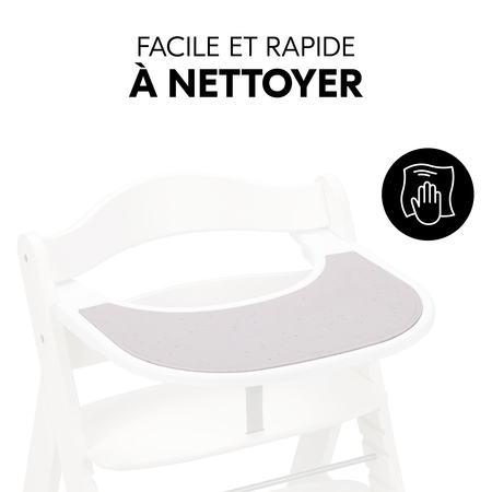 Facile et rapide à essuyer