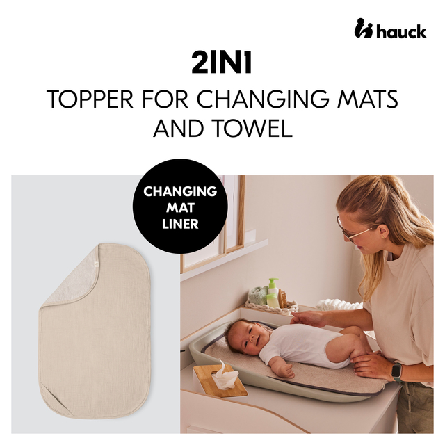 Changing Mat Liner Beige