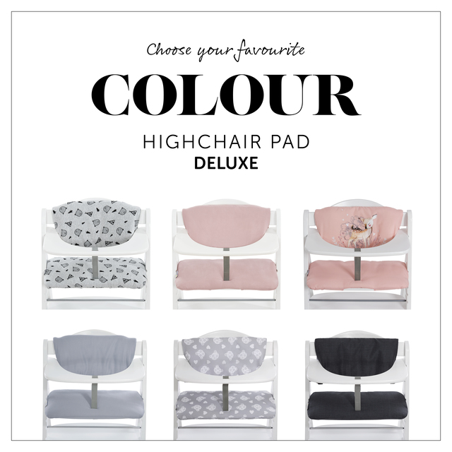 Highchair Pad Deluxe Nordic Grey