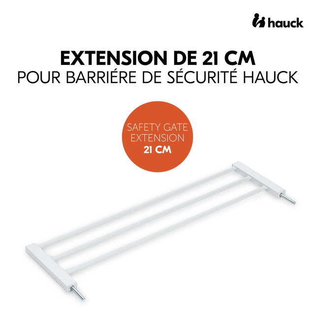 Safety Gate Extension 21 cm White
