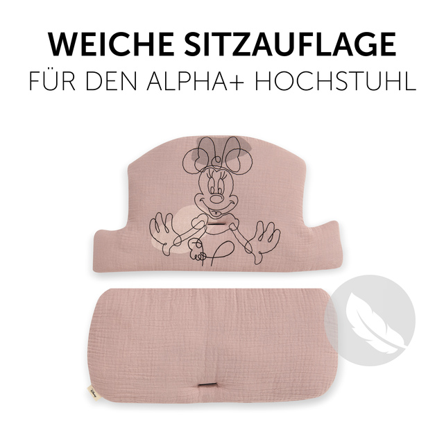 Highchair Pad Select  Minnie Mouse Rose