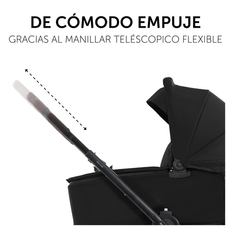 Empuje cómodo gracias al manillar flexible