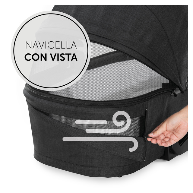 Vision X Set  Melange Black