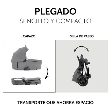 Plegado fácil y compacto