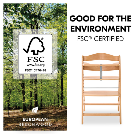 Environmentally friendly: FSC®-certified