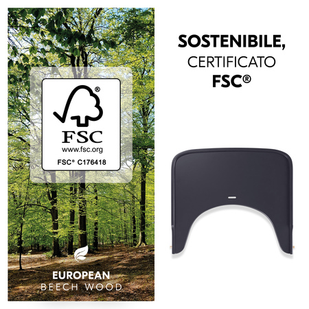 Legno sostenibile e certificato FSC®