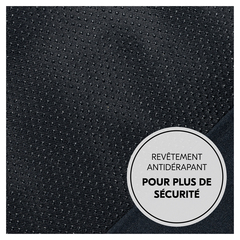 Empiècements antidérapants pour un maintien sûr