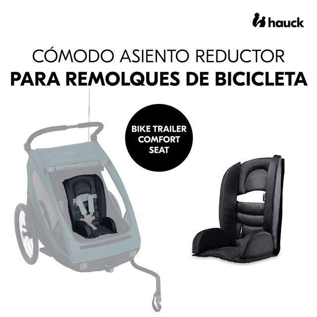 Bike Trailer Comfort Seat Black
