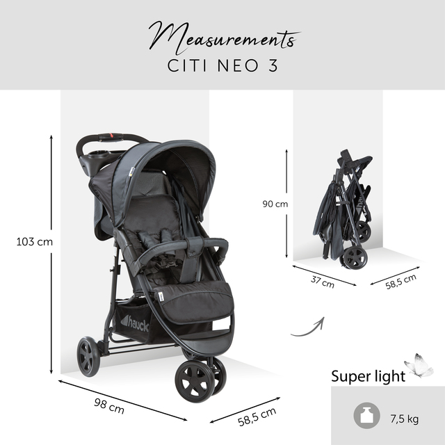 Citi Neo II Caviar/Stone