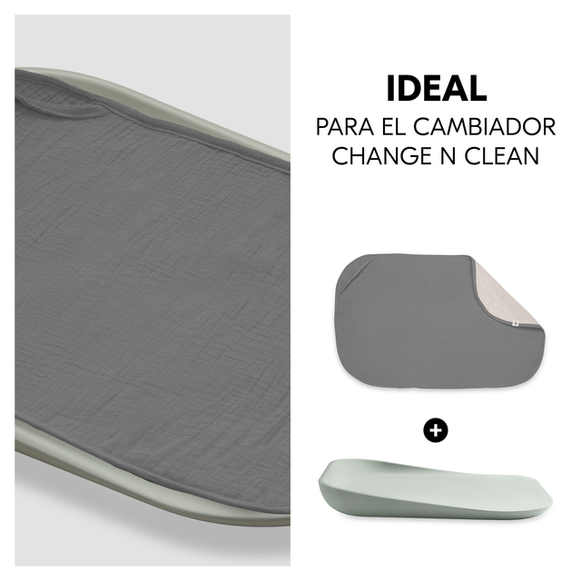 Changing Mat Liner Dark Grey
