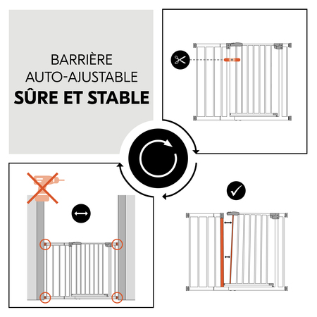 Barrière auto-ajustable