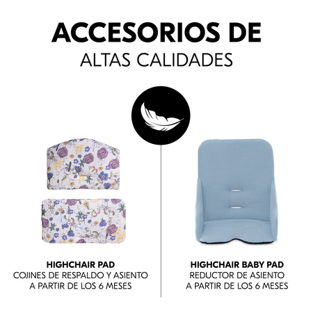 Cojines de asiento disponibles por separado