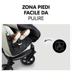 Zona piedi facile da pulire