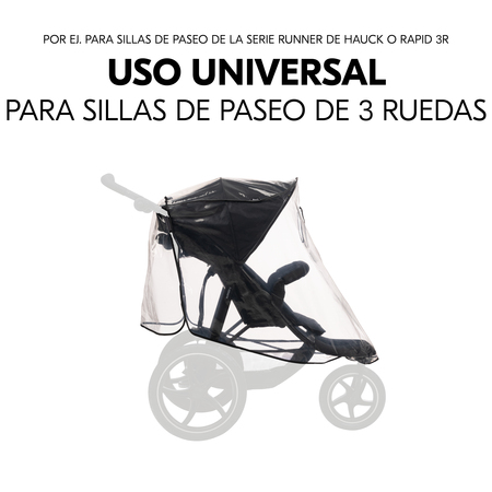 Uso universal para sillas de paseo de 3 ruedas