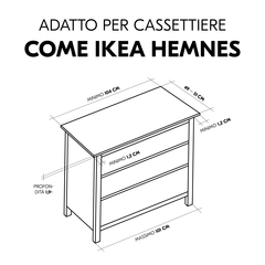 Trasforma la cassettiera in un fasciatoio!
