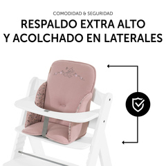 Seguro con respaldo alto y lateral acolchado
