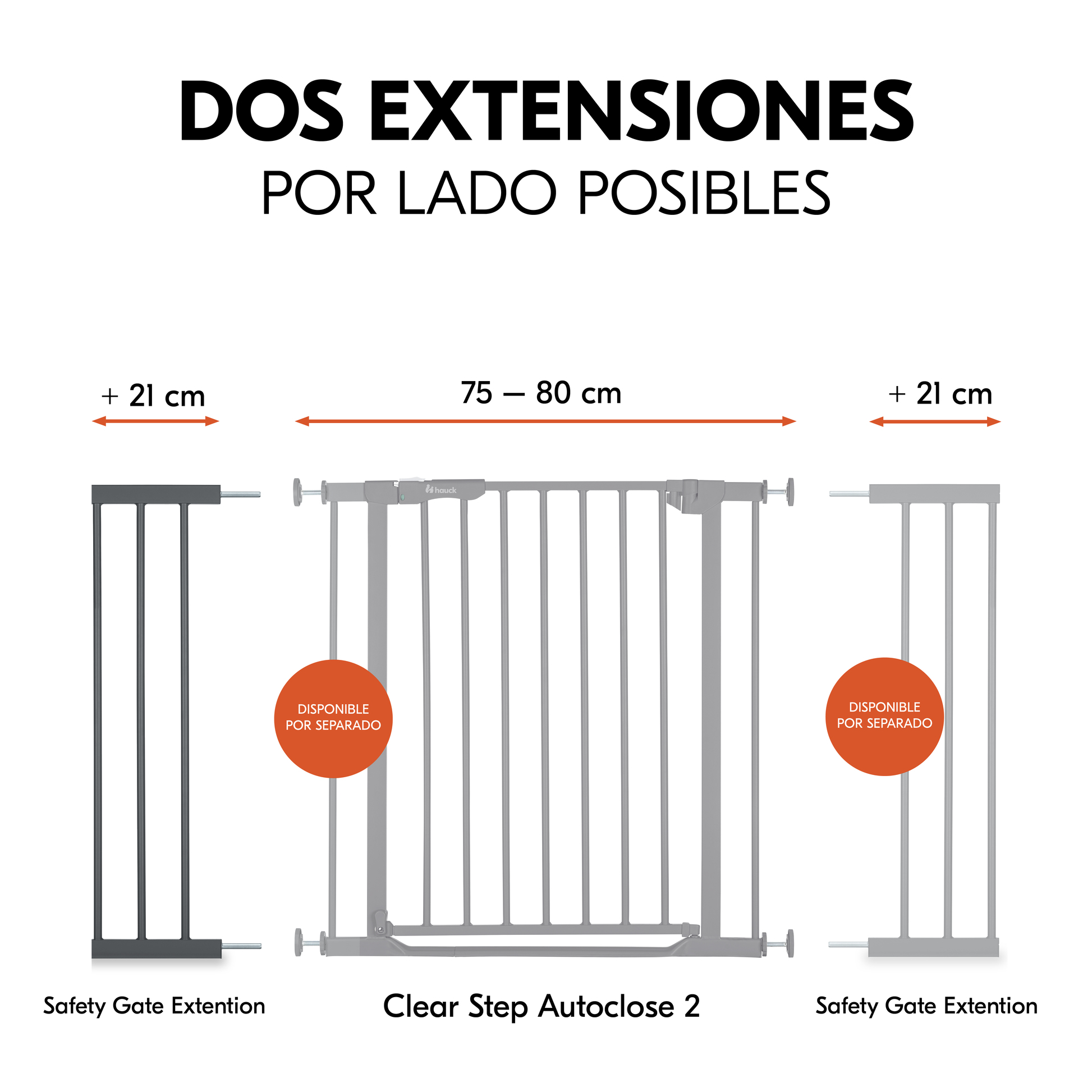 Safety Gate Extension 21 cm