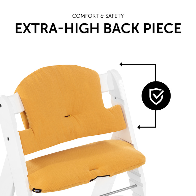 Highchair Pad Select  Muslin Honey