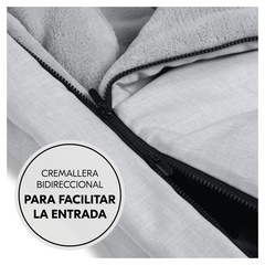 Cremallera de dos vías