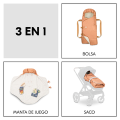 Bolsa, saco y manta de juego 3 en 1