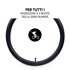 Adatto con le ruote dei passeggini hauck Runner