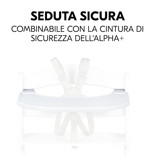 Alpha Click Tray  White