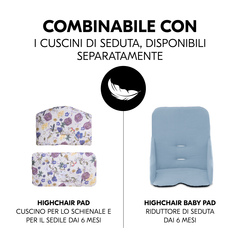 Maggior comfort con il cuscino di seduta separato